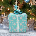 Papier Cadeau Aqua Blue Sand Dollar Starfish Motif<br><div class="desc">Ce papier d'emballage bleu et blanc de plage d'aqua a un motif de dollars de sable et d'étoiles de mer. *Si vous souhaitez que ce design soit disponible sur d'autres produits ou si vous avez besoin d'aide,  veuillez me contacter par l'intermédiaire de Zazzle Conversation.</div>