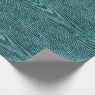 Papier Cadeau Aqua en bois patiné de texture