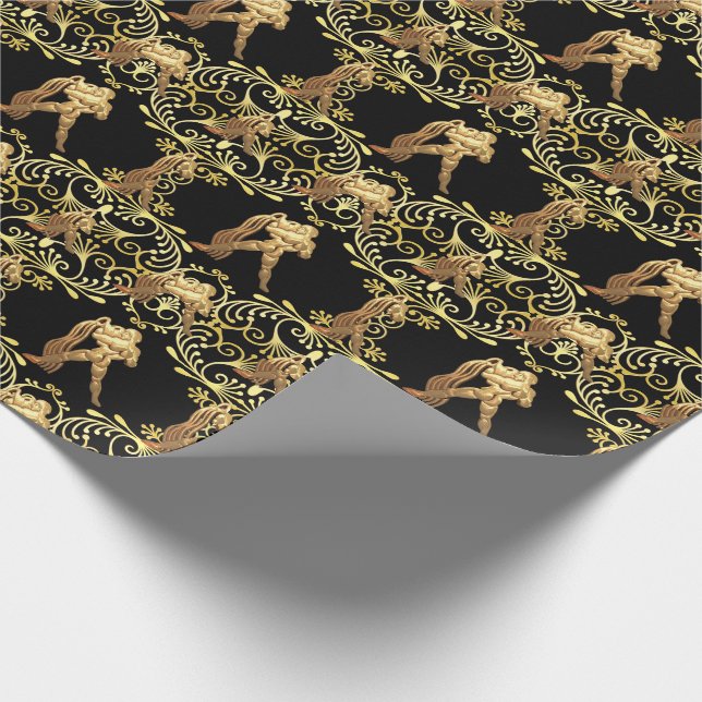Papier Cadeau Aquaeius Astrology Wrapping Paper (Coin)