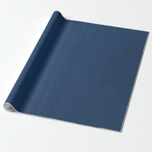Papier Cadeau Aquarelle bleu marine