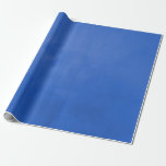 Papier Cadeau Aquarelle bleue royale<br><div class="desc">Trending royal bleu aquarelle papier d'emballage.</div>