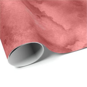 Papier Cadeau Aquarelle rouge