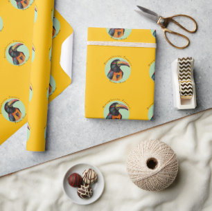 Papier Cadeau Aquarelle toucan