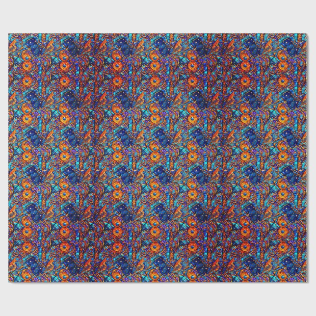 Papier Cadeau Aquarius (Plat)