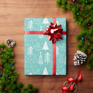 Papier Cadeau Arbre de Noël Arbre À feuillage persistant Arbre-P