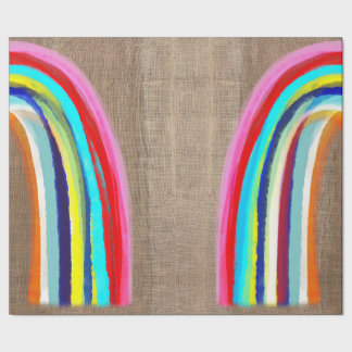Papier Cadeau arc-en-ciel