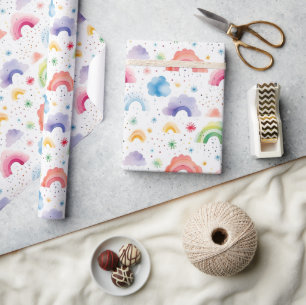 Papier Cadeau Arc-en-ciel