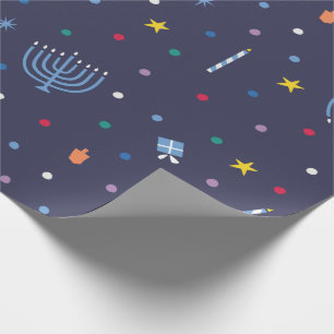 Papier Cadeau Arc-en-ciel de lumières par Primary.com