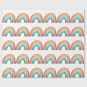 Papier Cadeau Arc-en-ciel magique