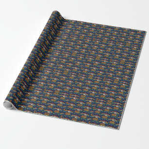 Papier Cadeau Arche de Noé avec Saint-Esprit