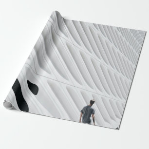 Papier Cadeau Architecture créative de l'homme blanc