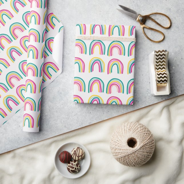 Papier Cadeau Arcs-en-ciel (Artisanat)