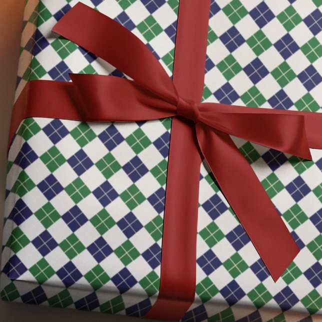 Papier Cadeau Argyle Prépa (Créateur téléchargé)