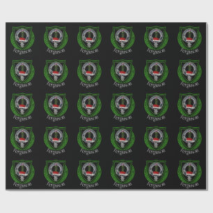 Papier Cadeau Armoirie du clan écossais Ferguson 