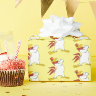 Papier Cadeau Armoiries de Foghorn Leghorn franchies