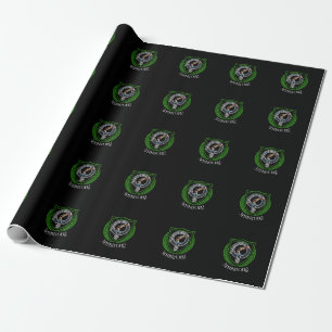 Papier Cadeau Armstrong Scottish Clan Crest