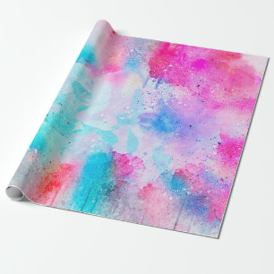 Papier Cadeau Arrière - plan art aquarelle abstraite