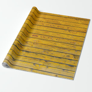 Papier Cadeau arrière - plan de plage vintage - Vieux bois patin