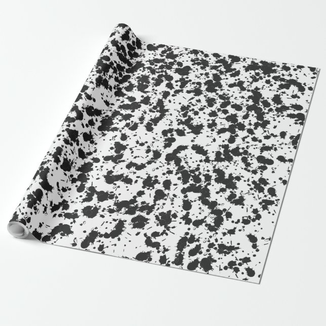 Papier Cadeau Arrière - plan de texture d'éclaboussure ou Abstra (Déroulé)