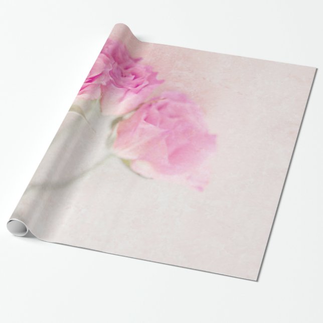 Papier Cadeau Arrière - plan en pierre rose de marbre Rose (Déroulé)