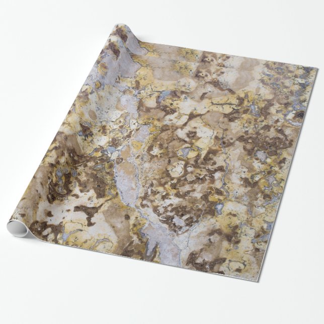 Papier Cadeau Arrière - plan motif en marbre (Déroulé)