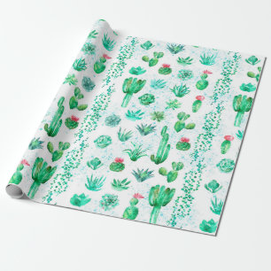 Papier Cadeau Arrière - plan motif transparent Watercolor avec s