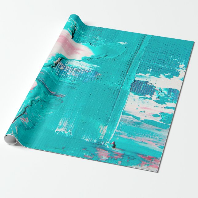 Papier Cadeau art abstrait, fine, peinture, arrière - plan, canv (Déroulé)