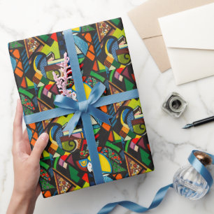 Papier Cadeau Art Abstrait vintage par Henry Lyman Sayen