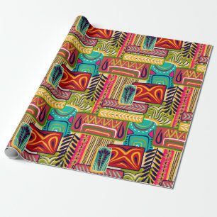 Papier Cadeau Art africain