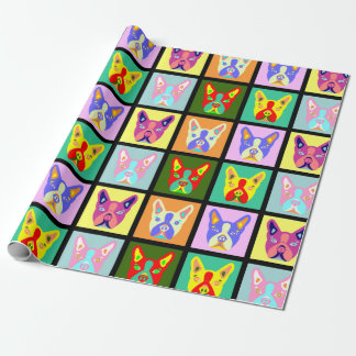 Papier Cadeau Art de bruit de Boston Terrier