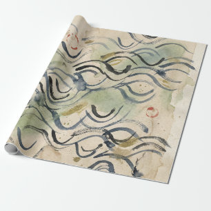 Papier Cadeau Art de calligraphie japonaise vintage (6)