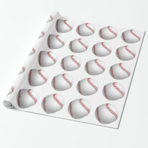 Papier Cadeau Art du baseball