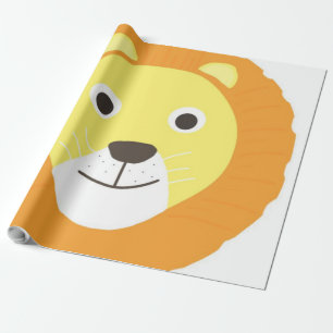 Papier Cadeau art du lion