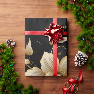PAPIER CADEAU ART FLORAL #2
