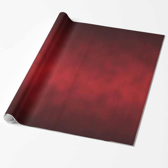 Papier Cadeau Art gothique rouge d'arrière - plan d'Ombre (Déroulé)