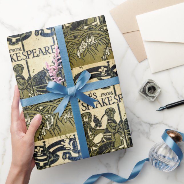 Papier Cadeau Art Nouveau Shakespeare Couverture du livre (Cadeaux)