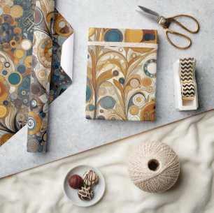 Papier Cadeau Art Nouveau Style Art Nouveau Art fin peinture flo