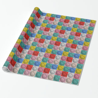 Papier Cadeau Art pop baseball