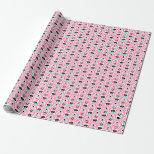 Papier Cadeau Art populaire scandinave : Nordic Seamless.
