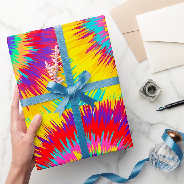 Papier Cadeau Art psychédélique (Créateur téléchargé)