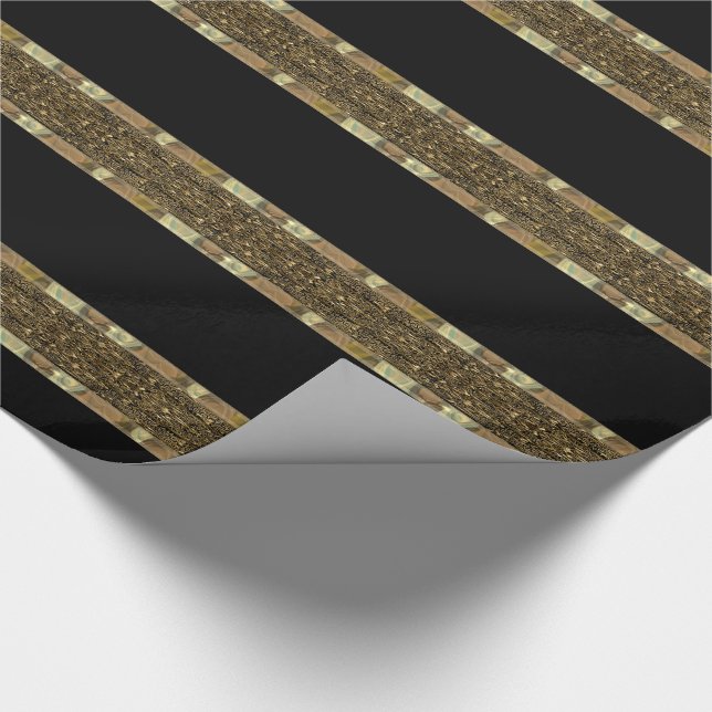Papier Cadeau Artisanat Cognac Beauté baroque Glossy (Coin)
