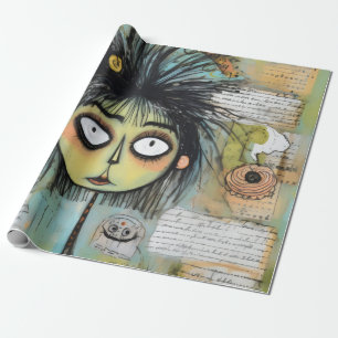 Papier Cadeau ArtLady 18 Charmante et en détresse