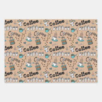 Papier cadeau ASL café et thé