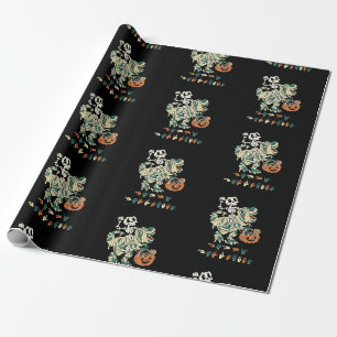 Papier Cadeau ASL Halloween II heureux - belle saison Éffrayante