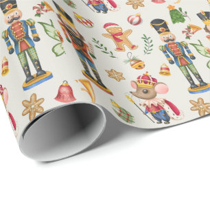 Papier Cadeau Assortiment de la Suite Casse-Noisette Roi Souris