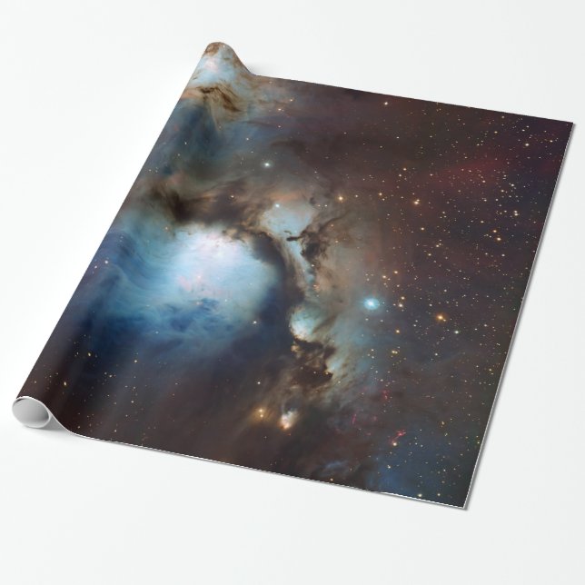 Papier Cadeau Astronomie spatiale Nebula Messier 78 (Déroulé)