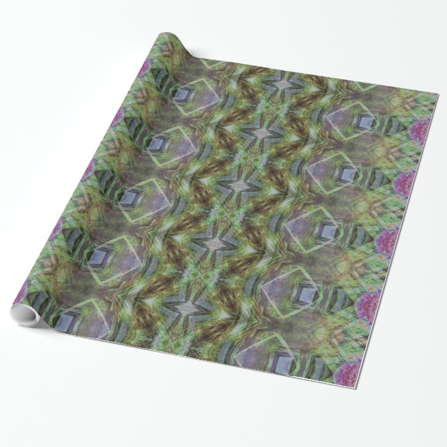 Papier Cadeau atlantean garden Wrapping Paper (Déroulé)