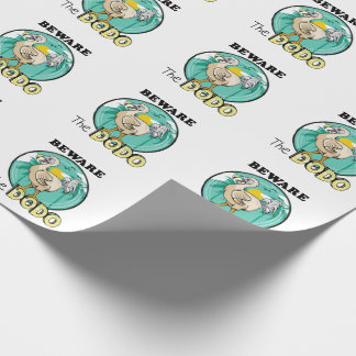 Papier Cadeau Attention au dodo