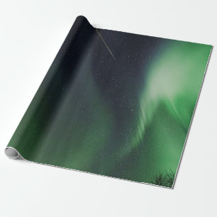 PAPIER CADEAU AURORA BOREALIS PENDANT LA NUIT