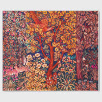 AUTUMN FOREST ANIMALS Haricots, faisan, Floral rou